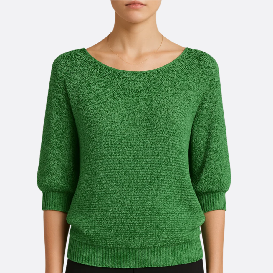 Damen - Strickpullover - Atmungsaktivem Material - Rundhalsausschnitt - Stylischer Pullover für jede Gelegenheit