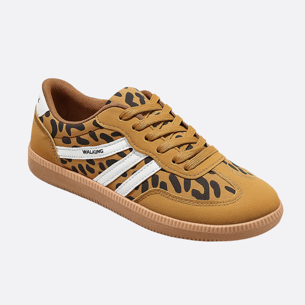 Damen - Walking Sneakers - Langlebiges Material - Leichte, gepolsterte Sohle - Unterstützende Alltagsschuhe für Komfort