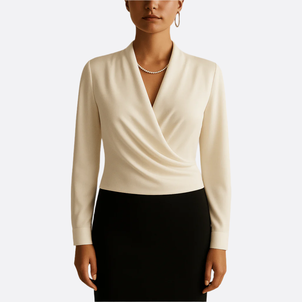 Damen - Bluse - Satin - Eleganter Stil - Mühelos schicke Looks für jeden Anlass