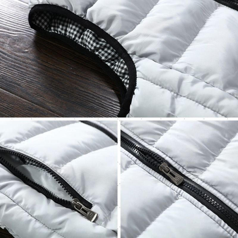 Wasserdichte und gefütterte Herrenweste - Praktisch und elegant zugleich