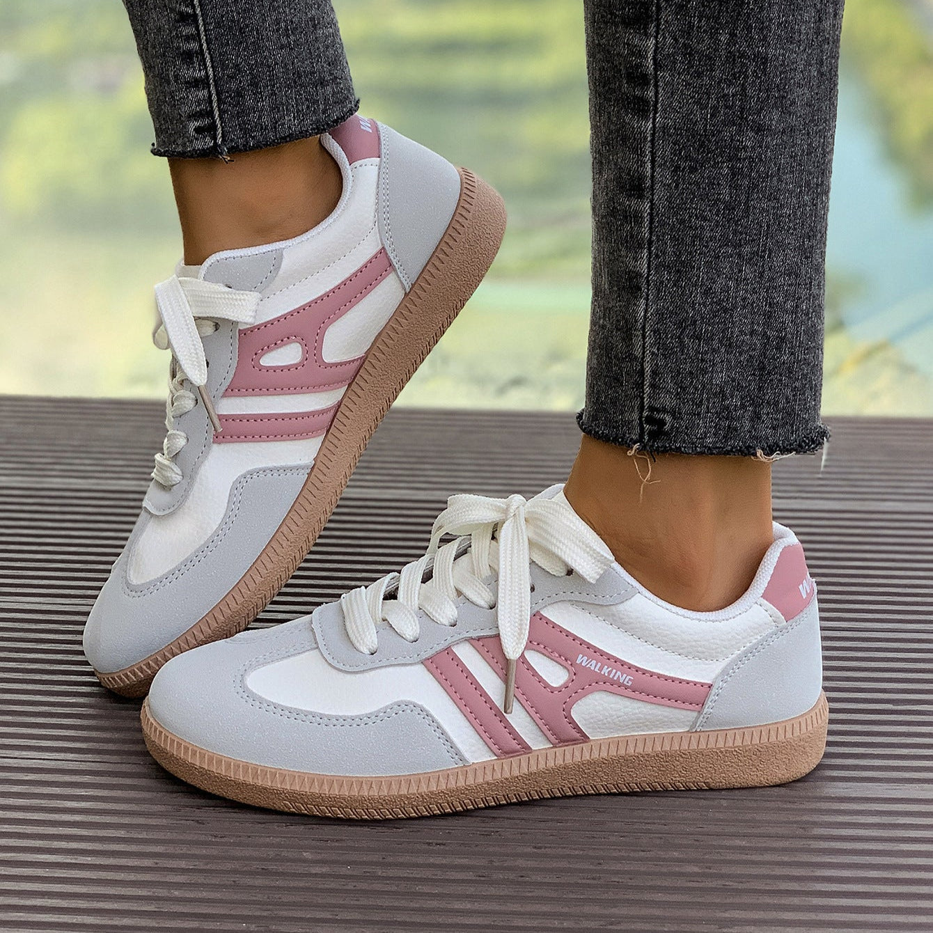 Damen - Bequeme Schuhe - Atmungsaktiven Materialien - Stützende Schuhe für den ganzen Tag - Ideal für jeden Anlass