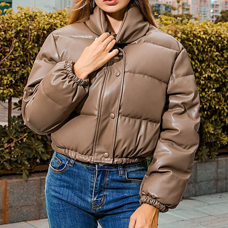 Damen - Bubble Jacke - Glänzendes Warmfutter - Bequem bei kaltem Wetter