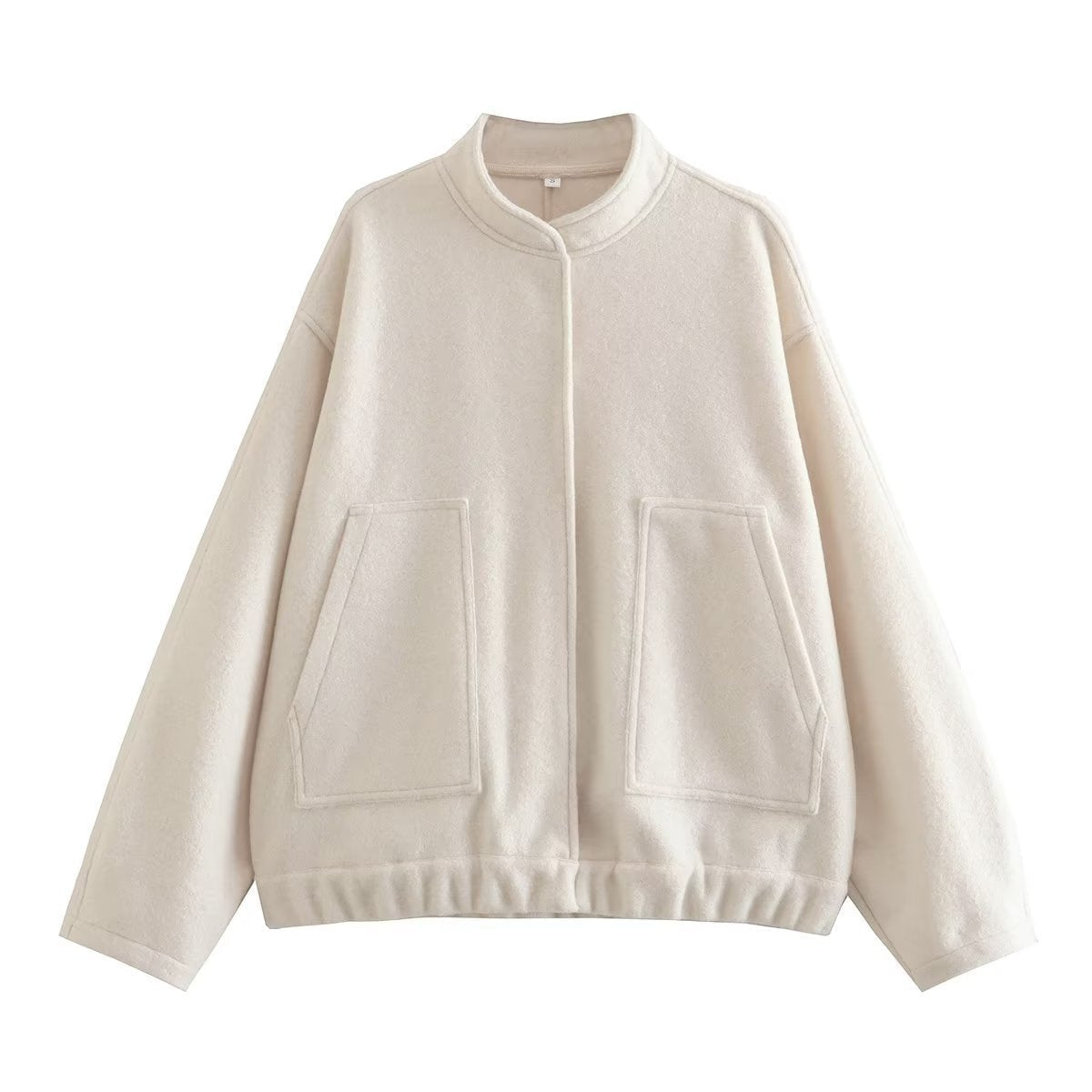 Damen - Lässige Übergrößen Jacke - Weich Stoff für ultimativen Komfort - Stylische Outfits