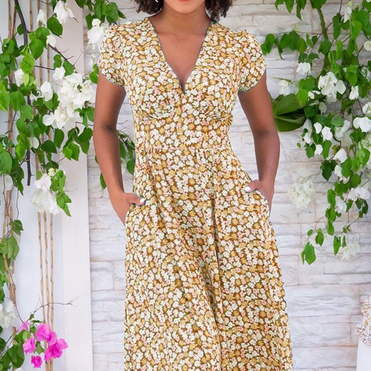 Damen - Midikleid mit Knopfleiste - Hochwertiger Stoff - Bequem und stilvoll für den Alltagslook