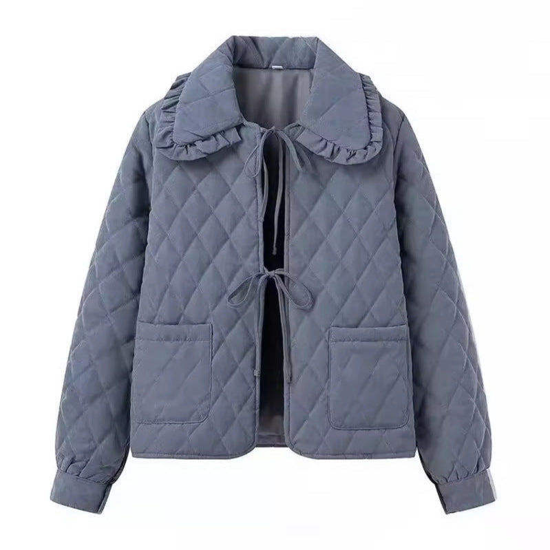 Damen - Steppjacke - Großer Kragen - Bequeme und stylische Outdoor-Bekleidung für jede Jahreszeit