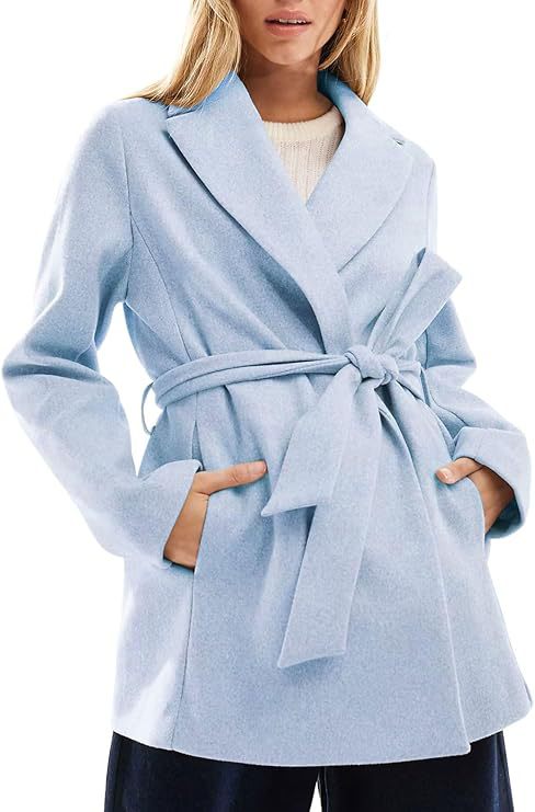 Damen - Wickeljacke - Weichem stoff - Bequeme Passform - Stilvoll und vielseitig
