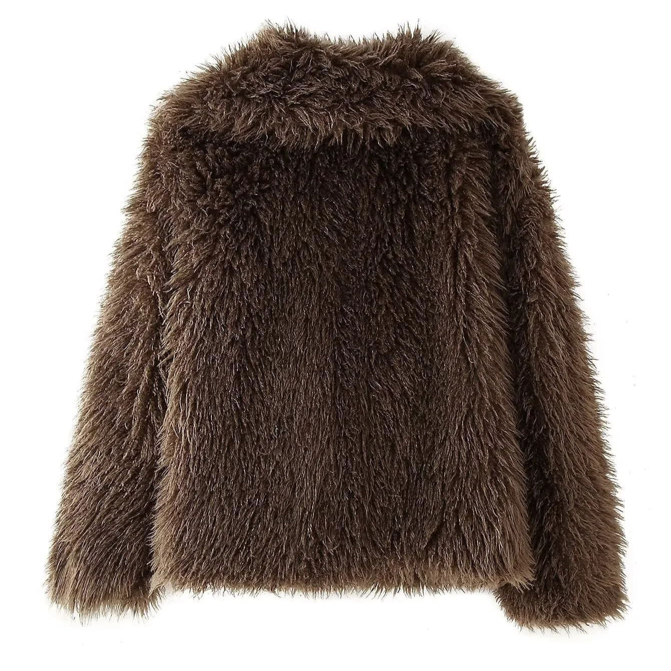 Damen - Fleecejacke - Weiches Futter und Kragen - Bequeme und Stylische Winterjacke