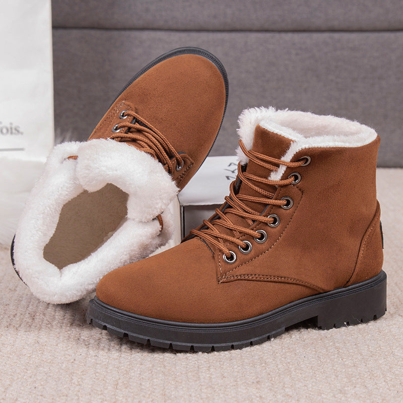 Damen - Winterstiefel - Rutschfeste Sohle - Warm und Bequem für kalte Tage