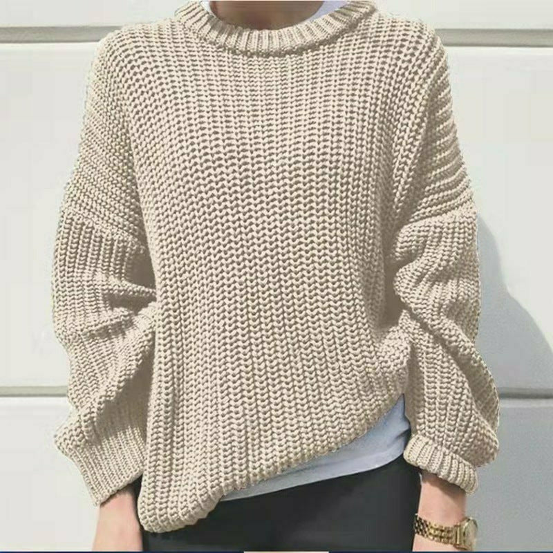 Damen - Strickpullover - Handgefertigter - Langlebiger Stil - Bequeme und stilvolle Mode