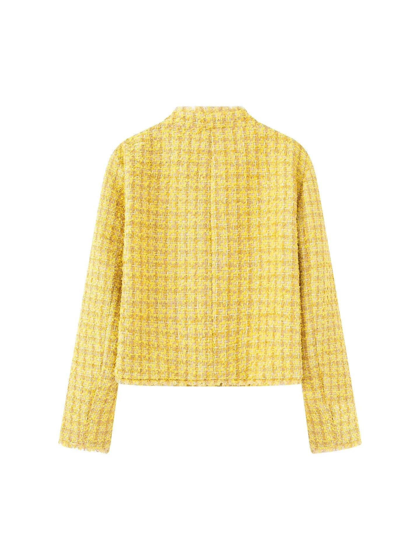 Damen - Kurzjacke - Stilvoller strukturierter Tweed - Perfekt für jeden Anlass