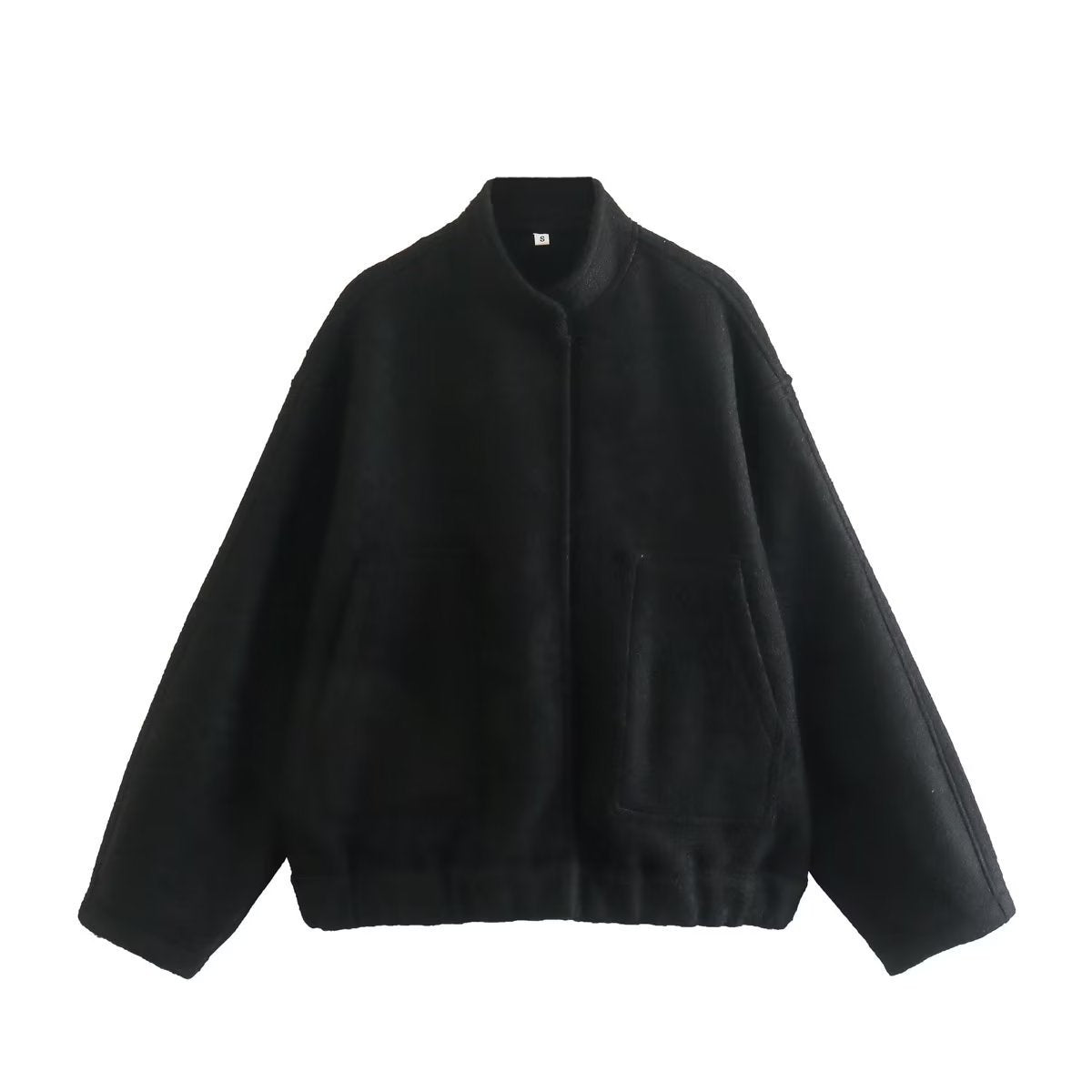 Damen - Lässige Übergrößen Jacke - Weich Stoff für ultimativen Komfort - Stylische Outfits