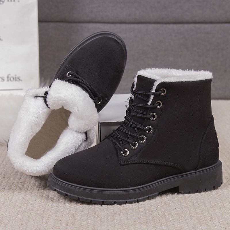 Damen - Winterstiefel - Rutschfeste Sohle - Warm und Bequem für kalte Tage