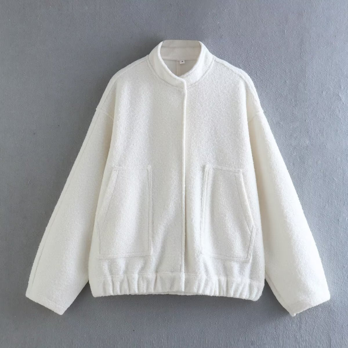 Damen - Lässige Übergrößen Jacke - Weich Stoff für ultimativen Komfort - Stylische Outfits