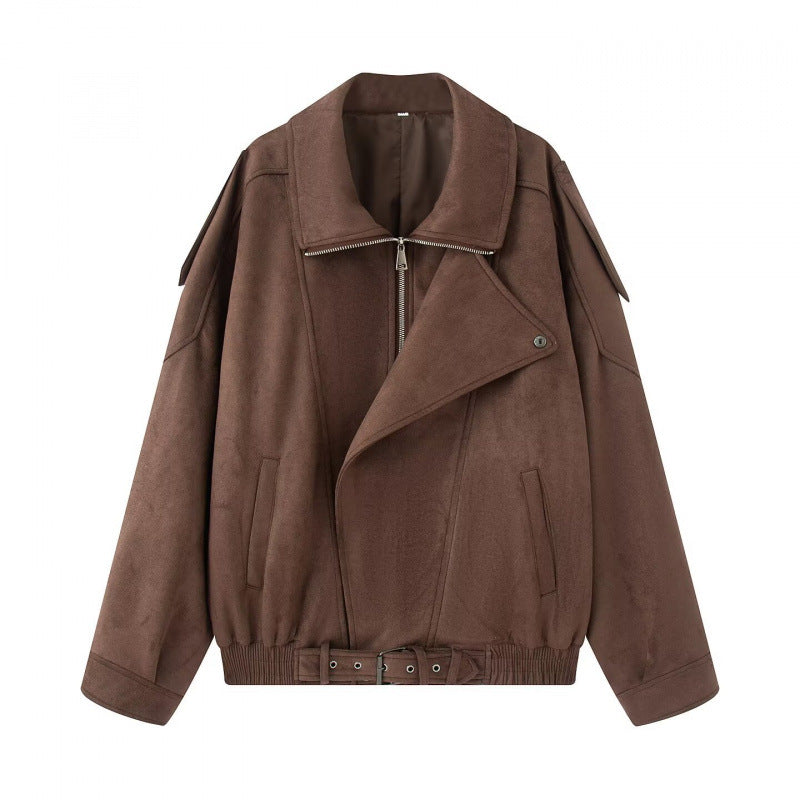 Damen - Übergröße Jacke - Weichem Material - Lässiger Stil für jeden Anlass