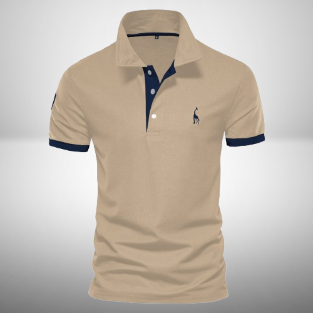 Marl - Elegantes Herren-Polo mit kurzen Ärmeln