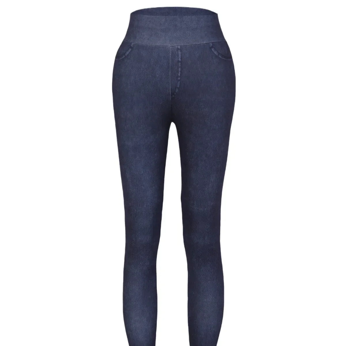 Damen - Stylische Jeggings - Hohe Taille - Bequemer Trendy Fit für jeden Anlass