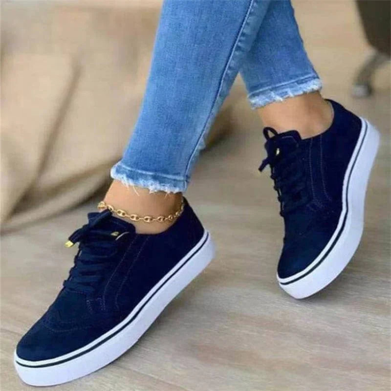 Damen - Bequeme Laufschuhe - Hochwertigem leder - Leicht, Atmungsaktiv & Ideal für Fitness im Alltag