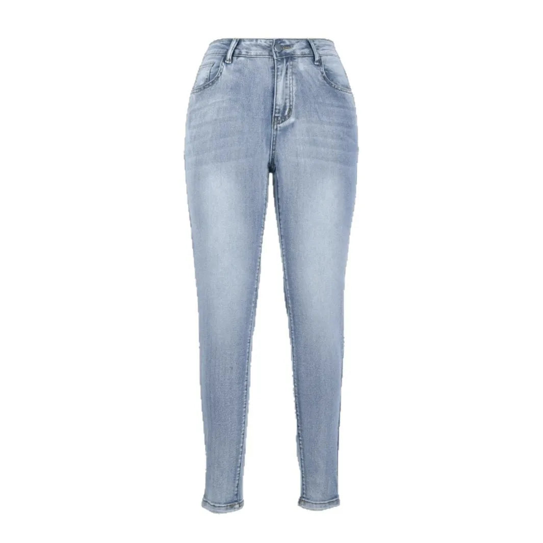 Damen - Schmale Jeggings - Hohe Taille - Stylische Jeans für jede Gelegenheit