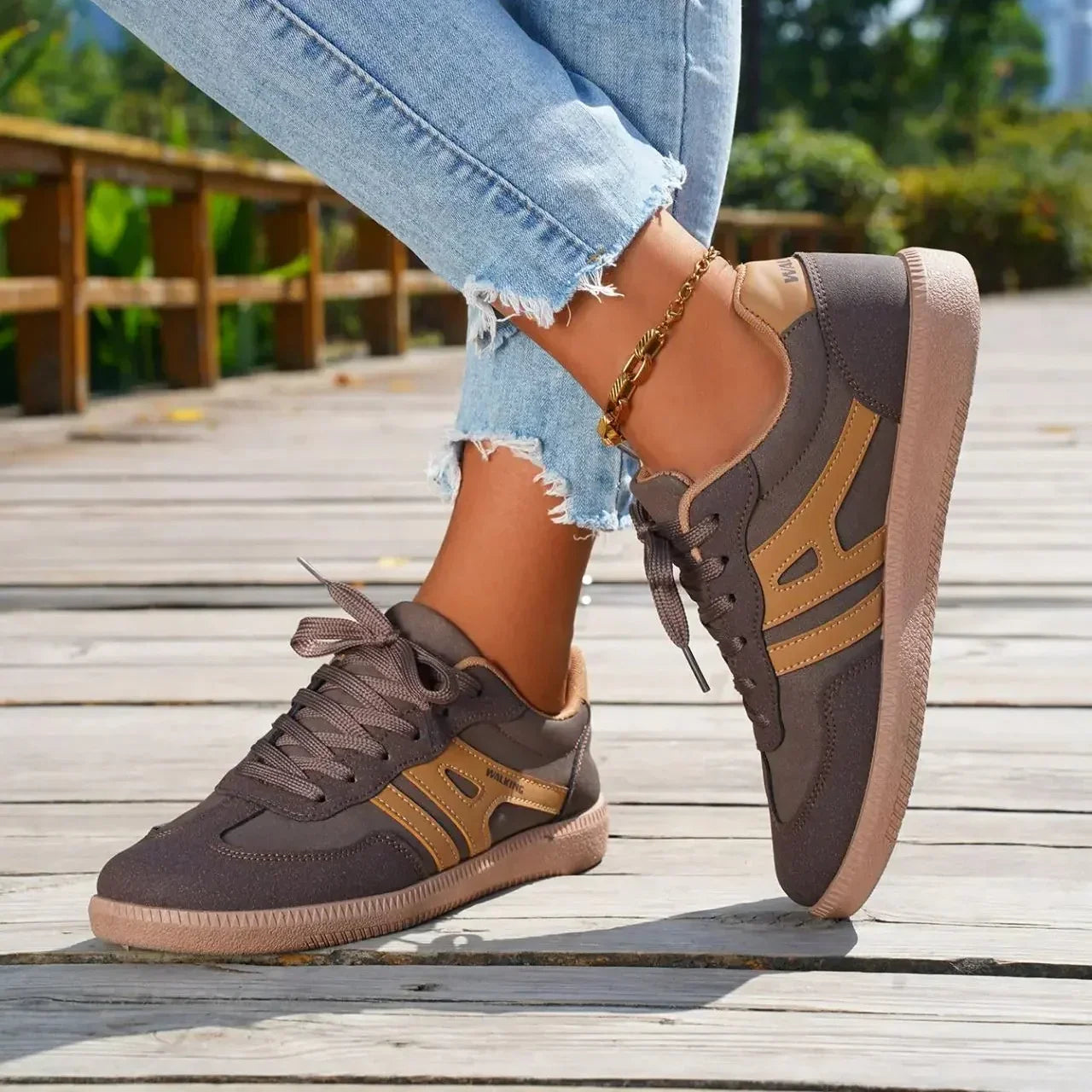 Damen - Bequeme Schuhe - Atmungsaktiven Materialien - Stützende Schuhe für den ganzen Tag - Ideal für jeden Anlass