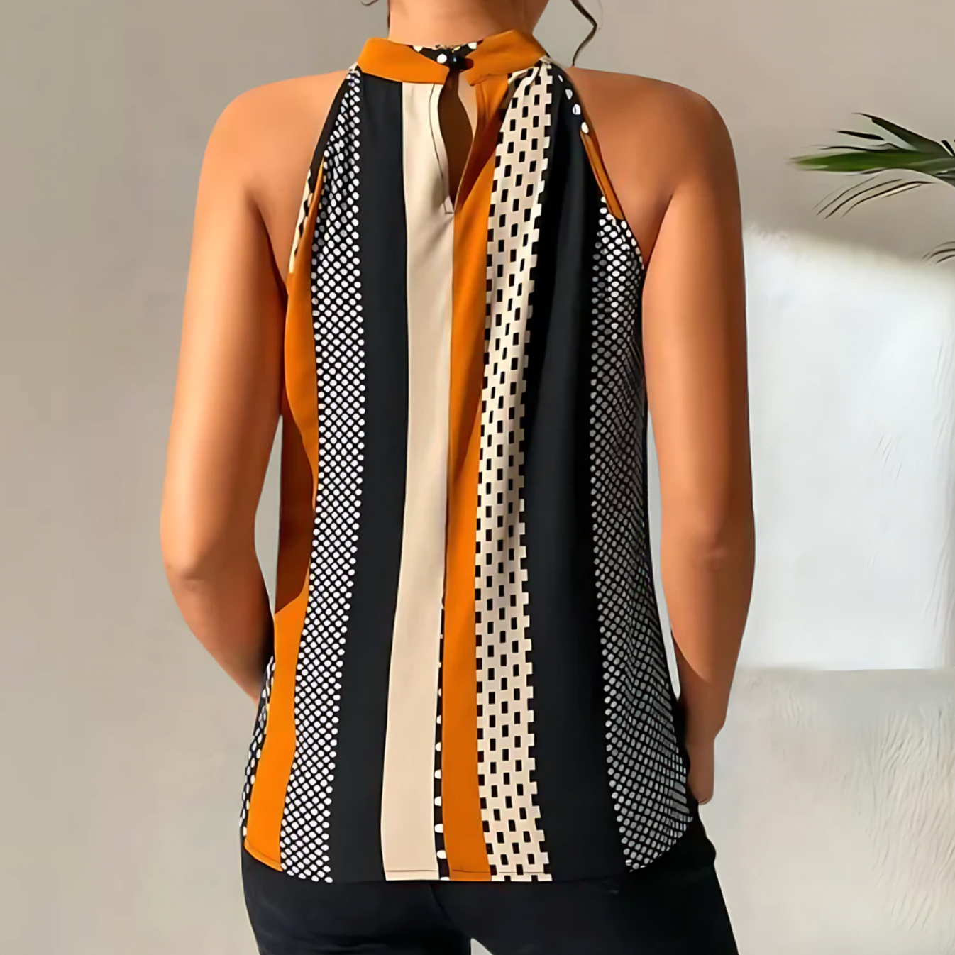 Damen - Lässiges Oberteil - Leichtes Gewebe - Stylische Alltagsmode für jeden Anlass
