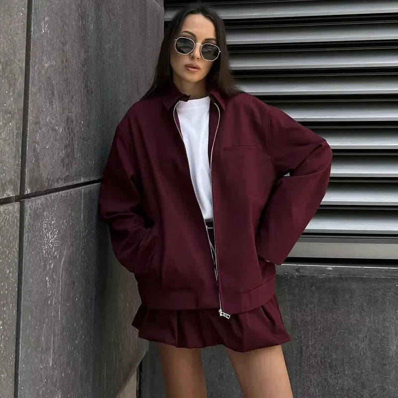 Damen - Bomberjacke - Gekürzte - Modern Fit - Stylische Jacke für jeden Anlass