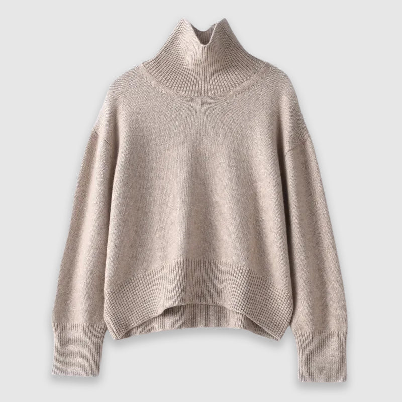 Damen - Rundhalspullover - Kaschmir - Bequemer Stil für jeden Anlass - Eleganz und Komfort vereint