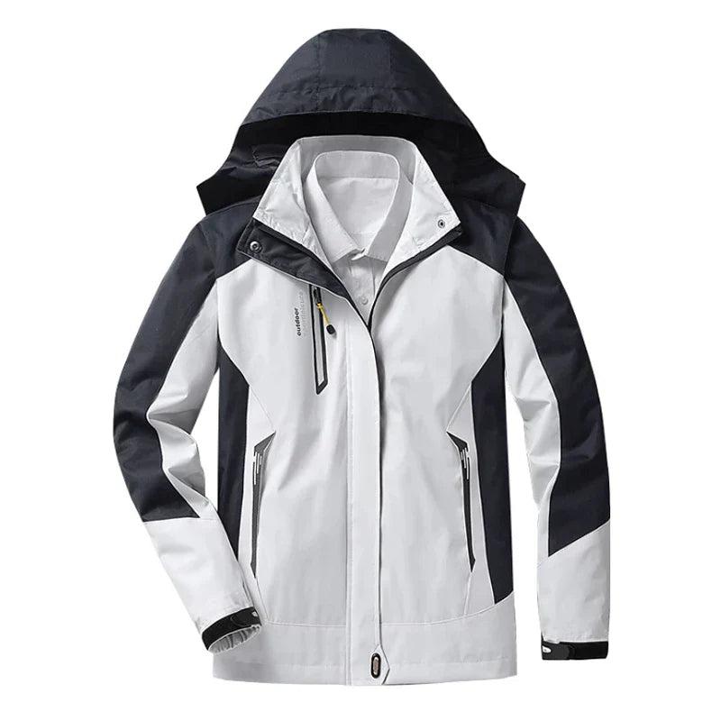Damen - Windbreaker Jacke - Kapuze - wasserdicht und leicht - Perfekt für Outdoor-Aktivitäten