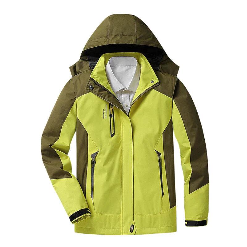 Damen - Windbreaker Jacke - Kapuze - wasserdicht und leicht - Perfekt für Outdoor-Aktivitäten