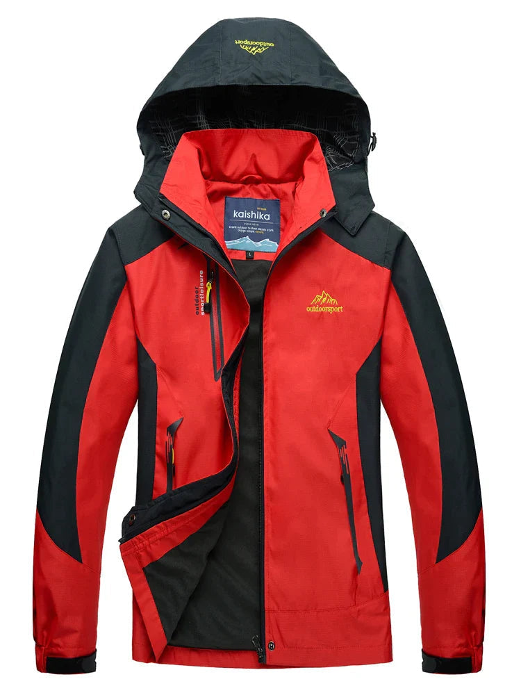 Damen - Windbreaker Jacke - Kapuze - wasserdicht und leicht - Perfekt für Outdoor-Aktivitäten