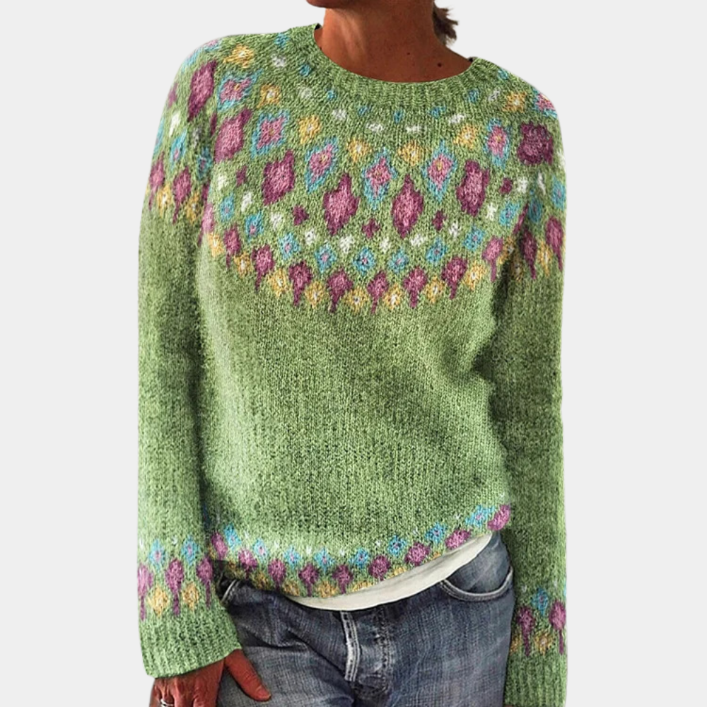 Damen - Kuscheliger Strickpulli - Wärmenden Materialien - Perfekt für den Alltag