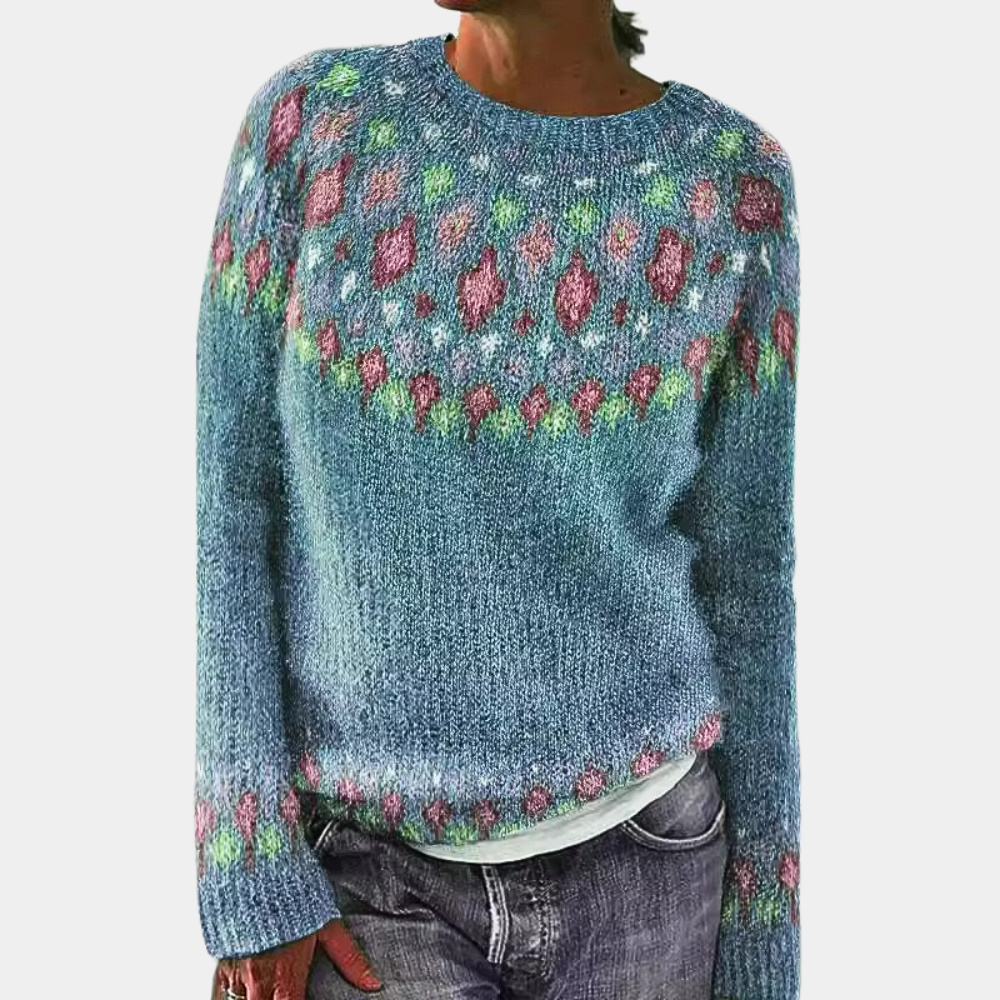 Damen - Kuscheliger Strickpulli - Wärmenden Materialien - Perfekt für den Alltag