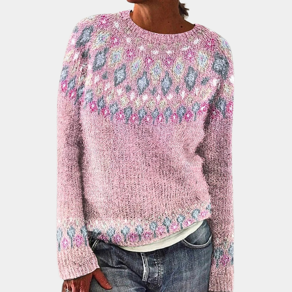 Damen - Kuscheliger Strickpulli - Wärmenden Materialien - Perfekt für den Alltag
