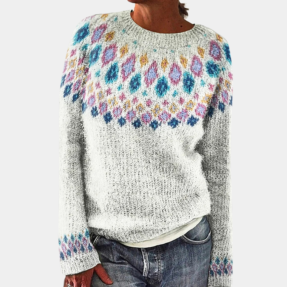 Damen - Kuscheliger Strickpulli - Wärmenden Materialien - Perfekt für den Alltag