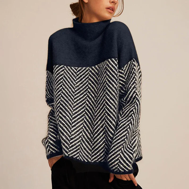 Damen - Rollkragenpullover - Kaschmir - Weich, kuschelig und stilvoll - Perfekt für kalte Tage