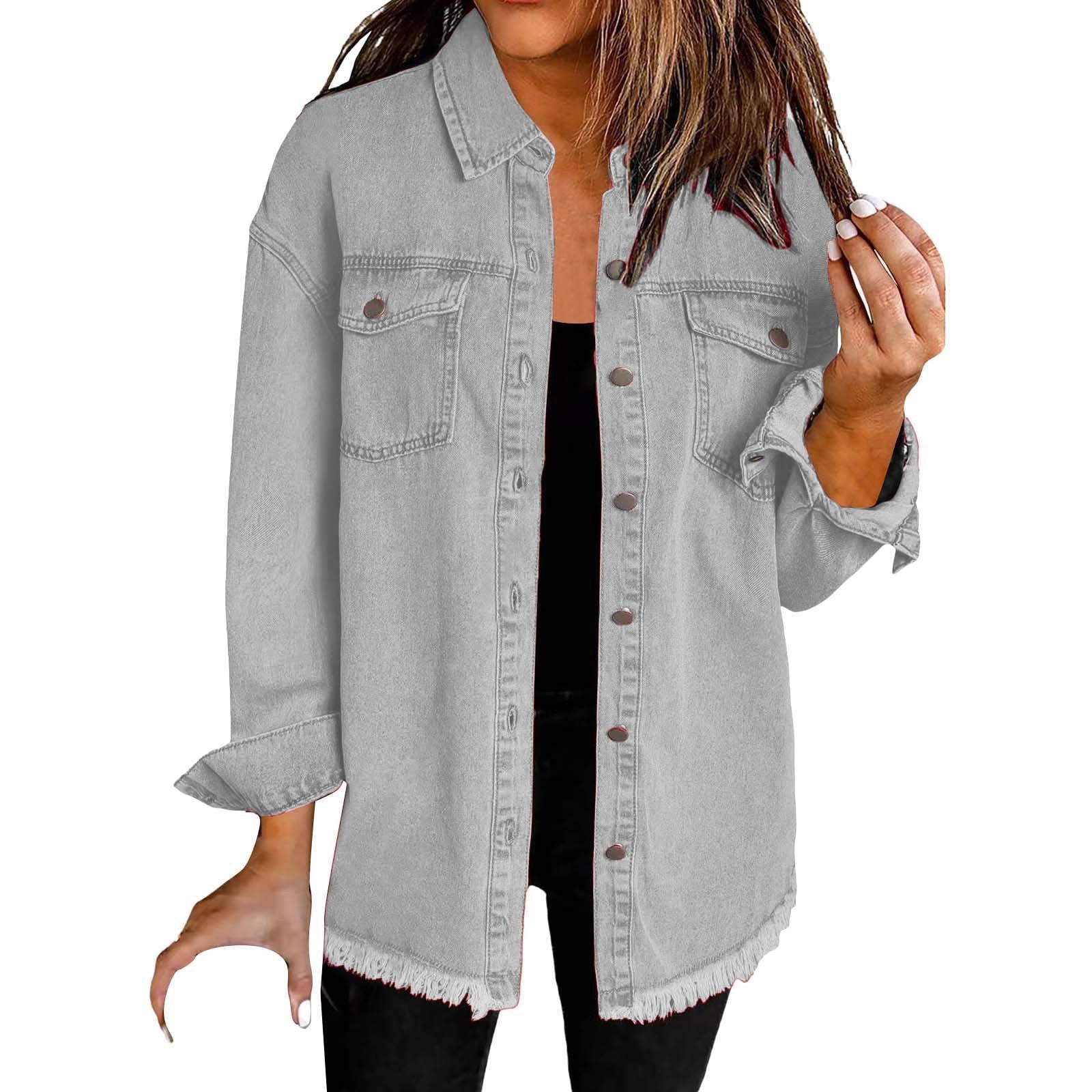 Damen - Klassische Jacke - Weichem material - Modische für jeden Anlass