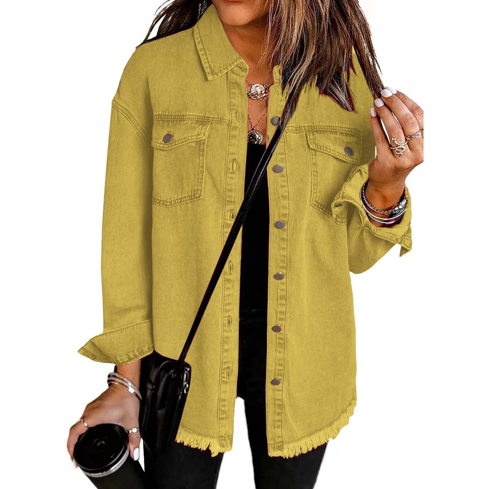 Damen - Klassische Jacke - Weichem material - Modische für jeden Anlass