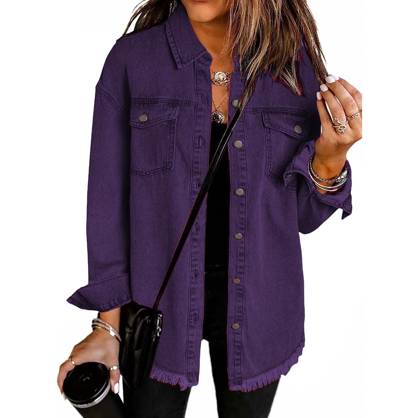 Damen - Klassische Jacke - Weichem material - Modische für jeden Anlass