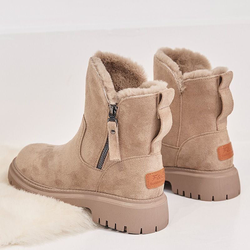 Damen - Bequeme Winterstiefel - Atmungsaktiv und stylisch - Perfekt für kalte Tage