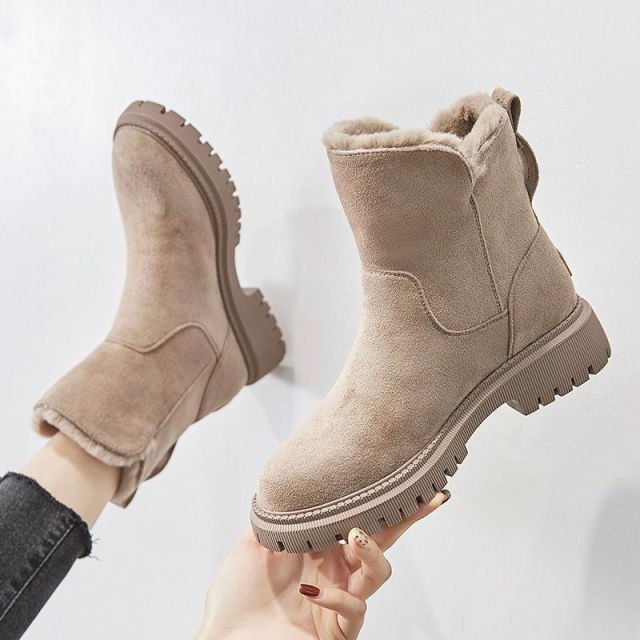 Damen - Bequeme Winterstiefel - Atmungsaktiv und stylisch - Perfekt für kalte Tage