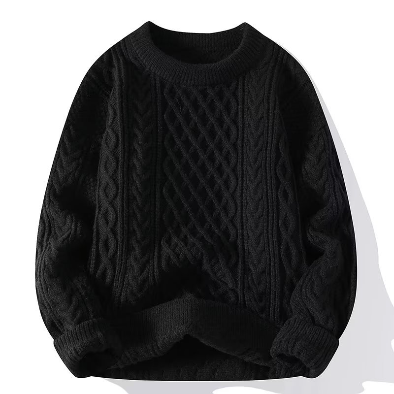 Damen - Grobstrickpullover - Rundhalsausschnitt - Bequem & Stylisch - Perfekt für jede Jahreszeit