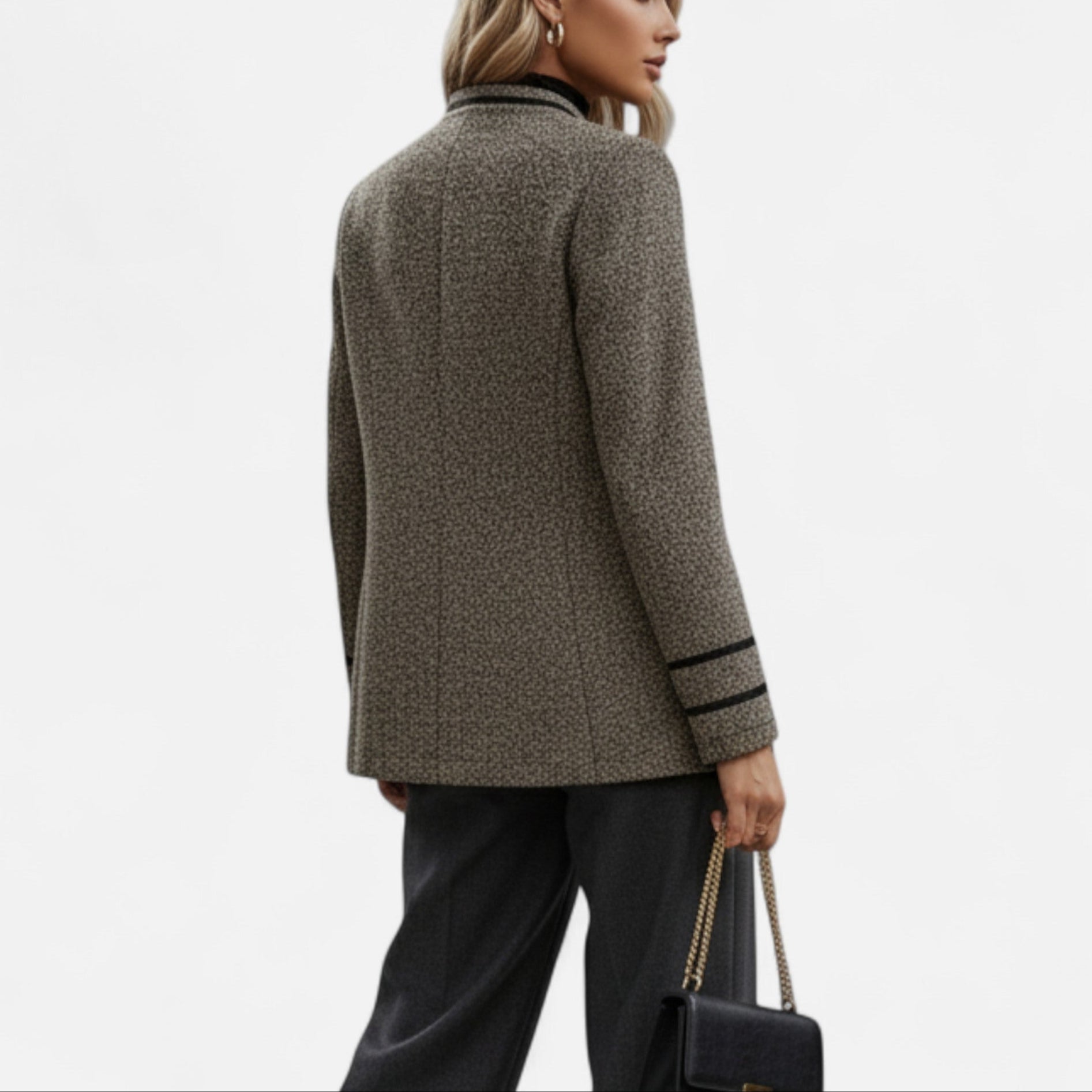 Damen - Lässiger Herbstmantel - Robustes Material - Stilvolles Heritage Design für jeden Anlass