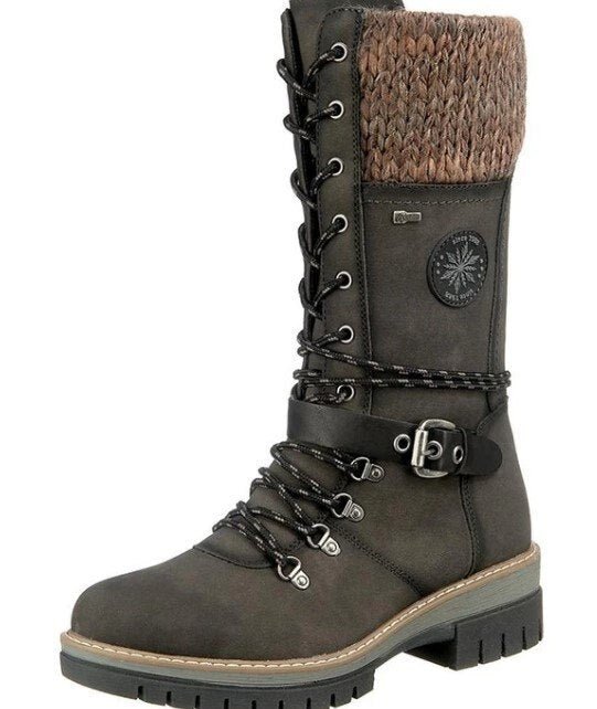 Damen - Winterstiefel - Seitlicher Reißverschluss - Stilvolle und bequeme Mode