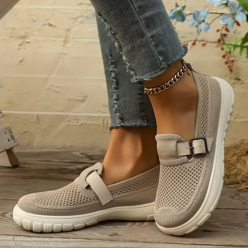 Damen - Bequeme Sandalen - Atmungsaktiven Materialien - Stylisches & Unterstützende Passform - Ideal für den Alltag