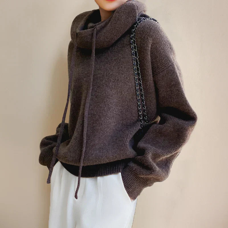 Damen - Rollkragenpullover - Übergröße - Gemütliche Wollmischung - Perfekt für die kalte Jahreszeit