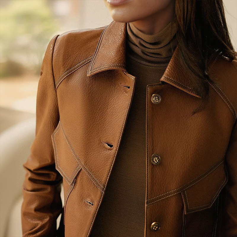 Damen - Langarmjacke - Hochwertigem Material - Stilvolles Design - Perfekt für jeden Anlass