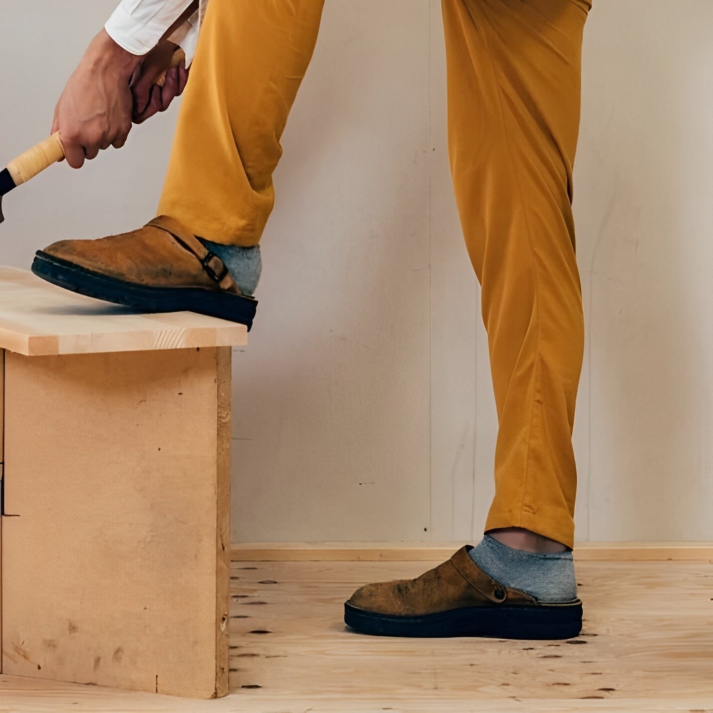 Devin - Angenehme Herrenlederpantoffeln