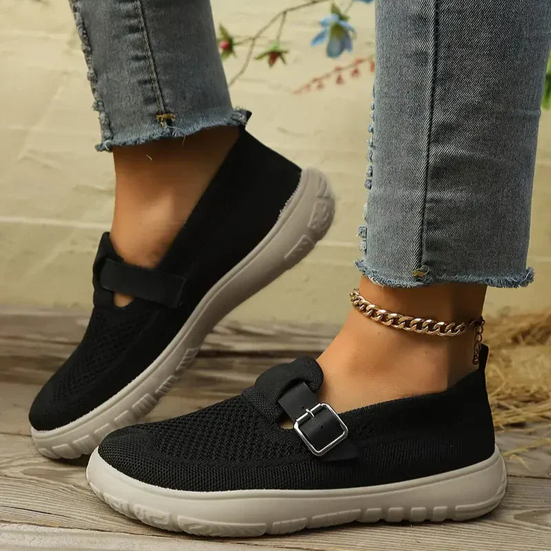 Damen - Bequeme Sandalen - Atmungsaktiven Materialien - Stylisches & Unterstützende Passform - Ideal für den Alltag