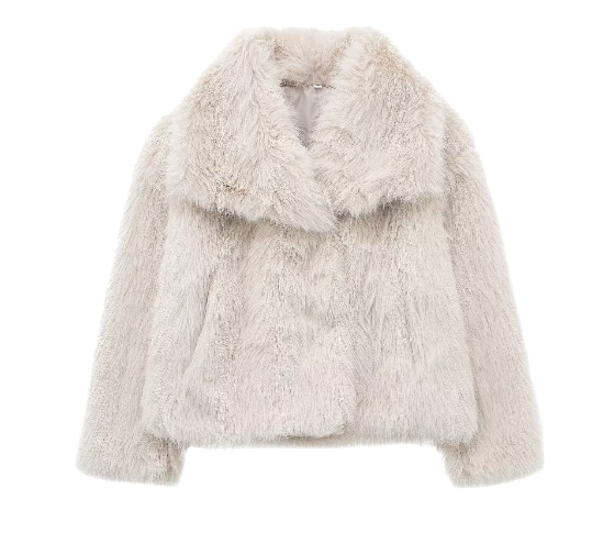 Damen - Winterjacke - Kunstpelz - Modische Oberbekleidung für kalte Tage - Stilvoll und warm