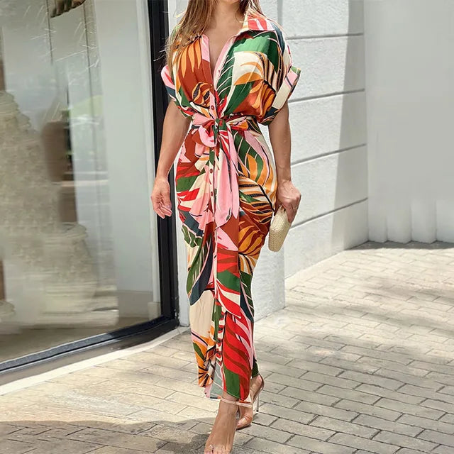 Damen - Elegantes Kleid - Leichtes Material - Ideal für jeden Anlass und jede Gelegenheit