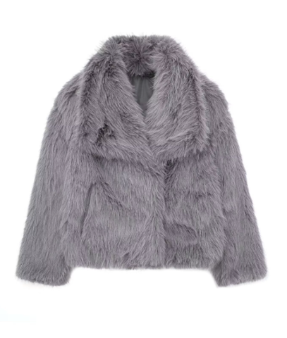 Damen - Winterjacke - Kunstpelz - Modische Oberbekleidung für kalte Tage - Stilvoll und warm